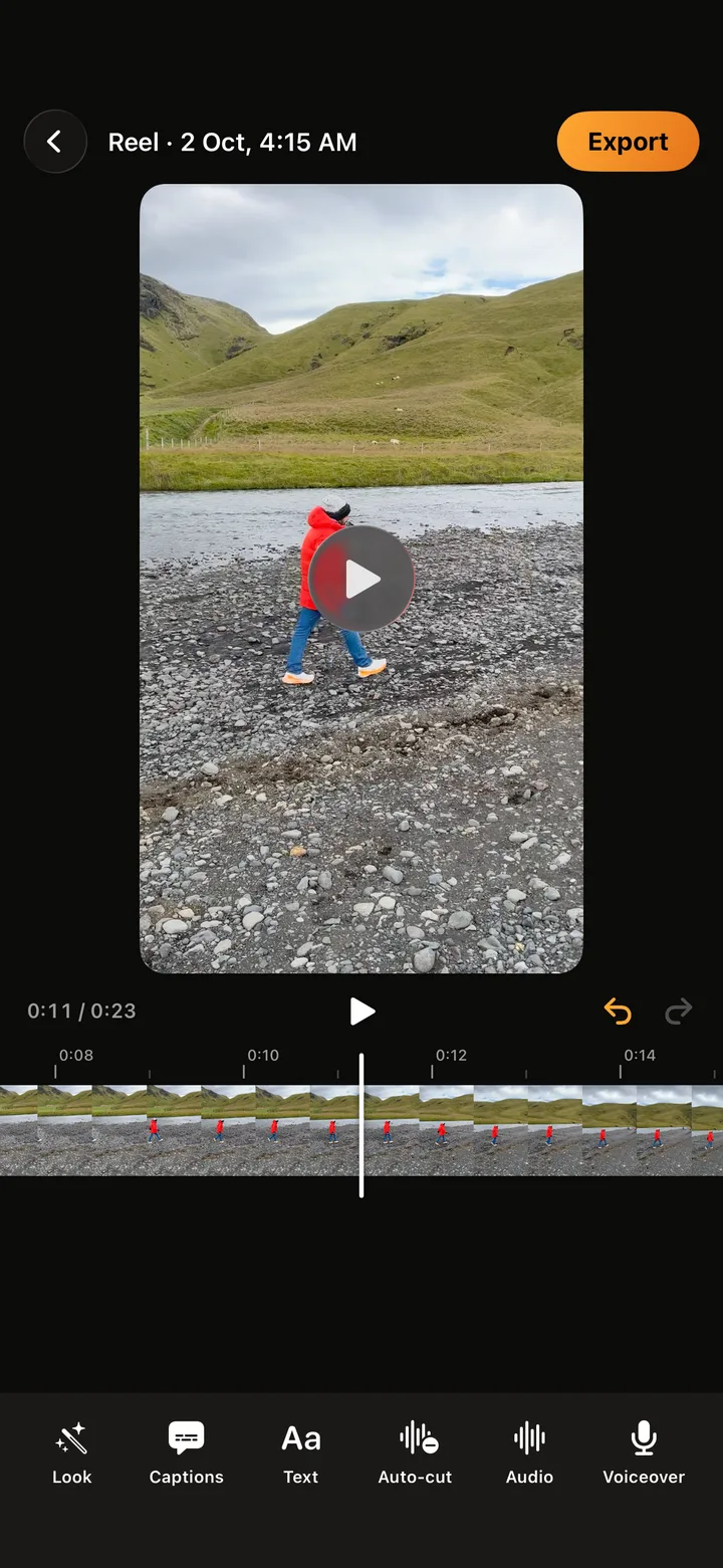 The DualShot editor
